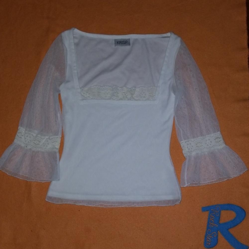 KRISP London, ladies(UK)9, Victorian style shirt.